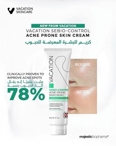 Vacation Sebio-Control Acne Cream 60ml