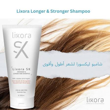 Lixora longer and stronger shampoo (organic shampoo)