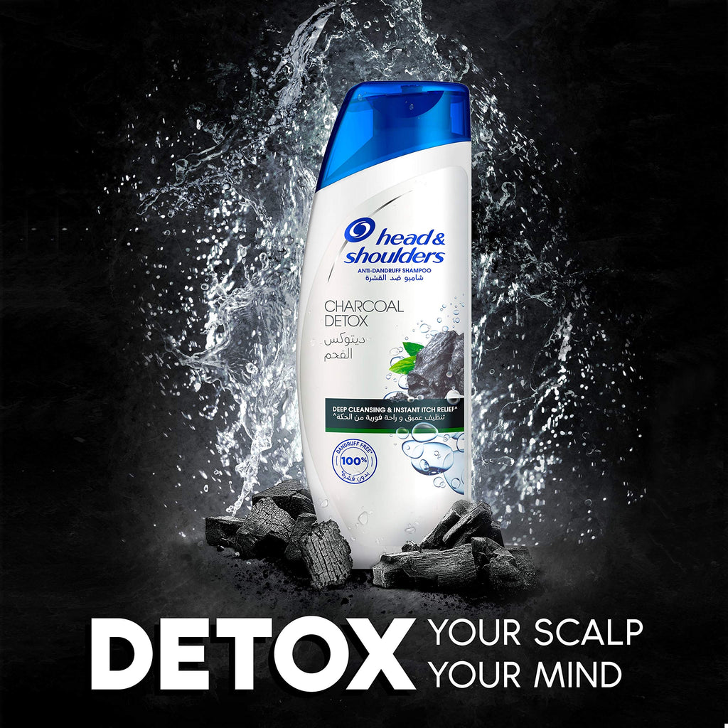 Head and Shoulders Anti-Dandruff Shampoo With Charcoal Detox – 200 ml