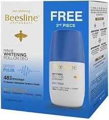 Beesline WHITENING ROLL-ON DEODORANT - SPORT PULSE OFFER (1+1 FREE)