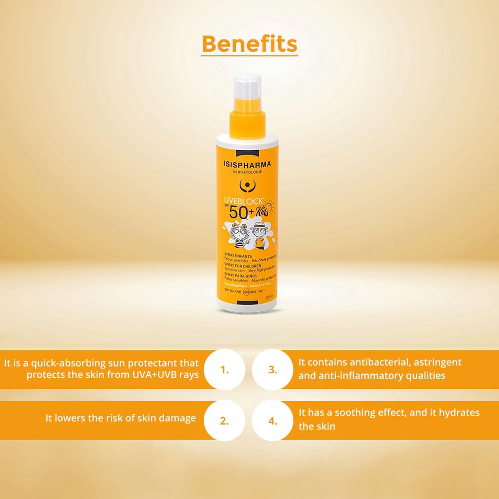 ISIS UVEBLOCK KIDS SPRAY SPF 50 200 ML