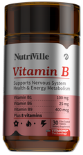 Nutriville B-Complex 30 Tablets