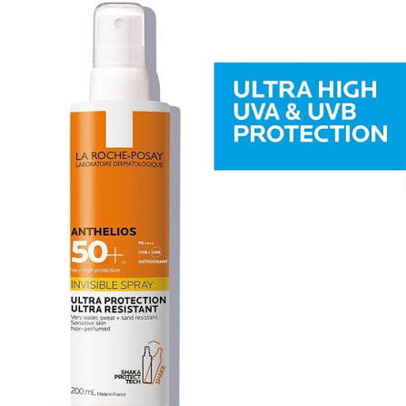 La Roche-Posay Anthelios SPF 50+ Body Invisible Spray - 200ml