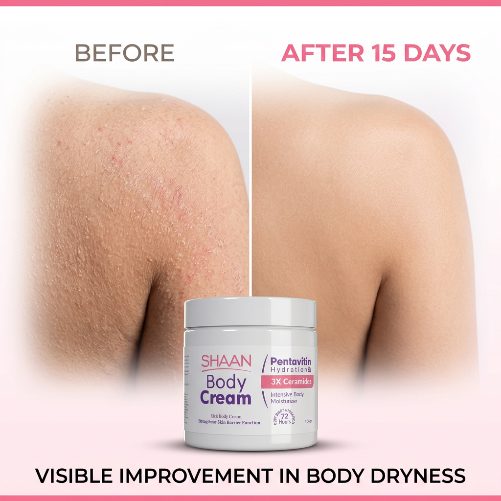 SHAAN BODY CREAM Heavy Texture Body Moisturizer 470 Gm