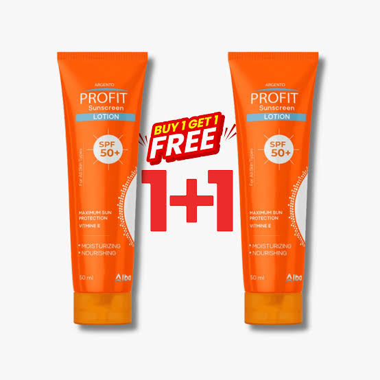 PROFIT ARGENTO SUN SCREEN LOTION 50 ML 1+1