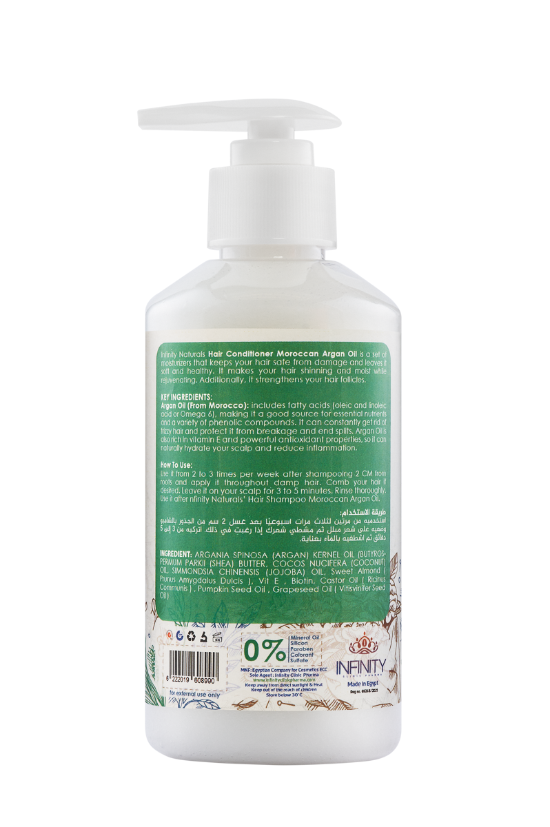 Infinity Moroccan Argan Oil Hair Conditioner 300ml