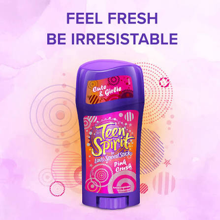 Lady Speed Stick Teen Spirit Pink Crush Deodorant Stick - 65gm