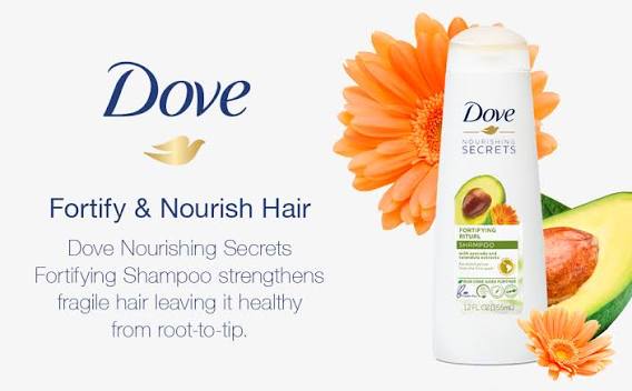 Dove Strengthening Ritual Avocado Oil Shampoo - 400ml