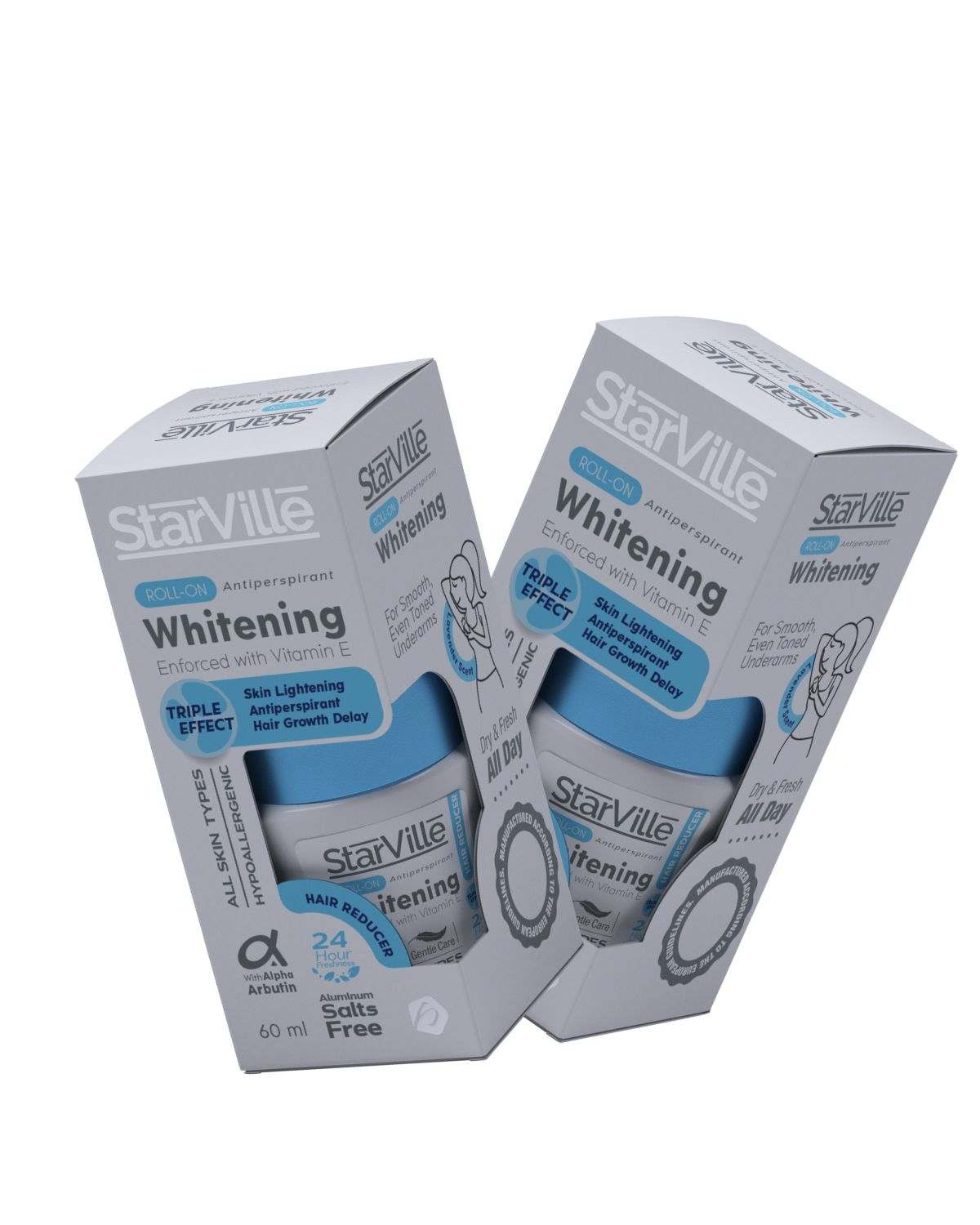 Starville Whitening Roll On Hair Reducer 60 ml Offer