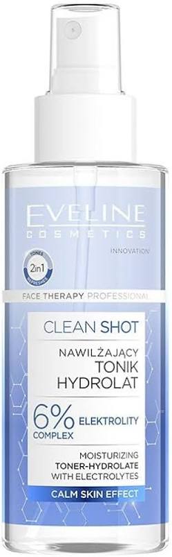 Eveline Clean Shot Moisturizing Toner-Hydrolate