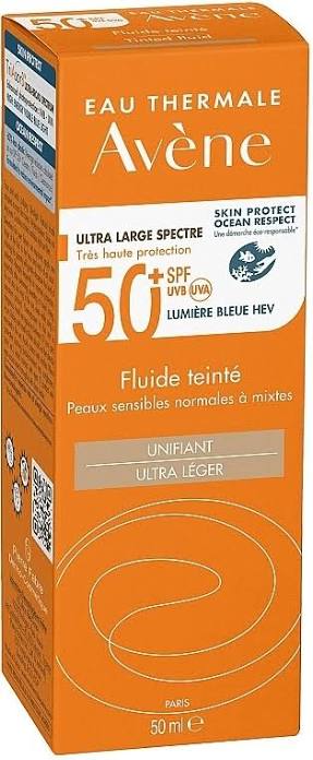 Avene Tinted Fluid SPF 50+ Sunscreen - 50ml