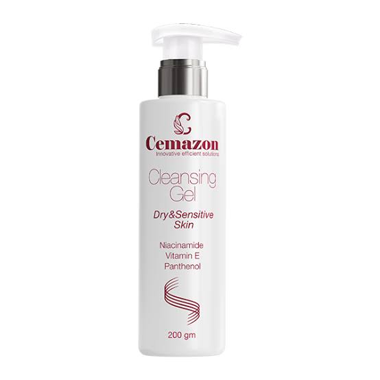 Cemazon dry and sensitive cleansing gel 200 gm