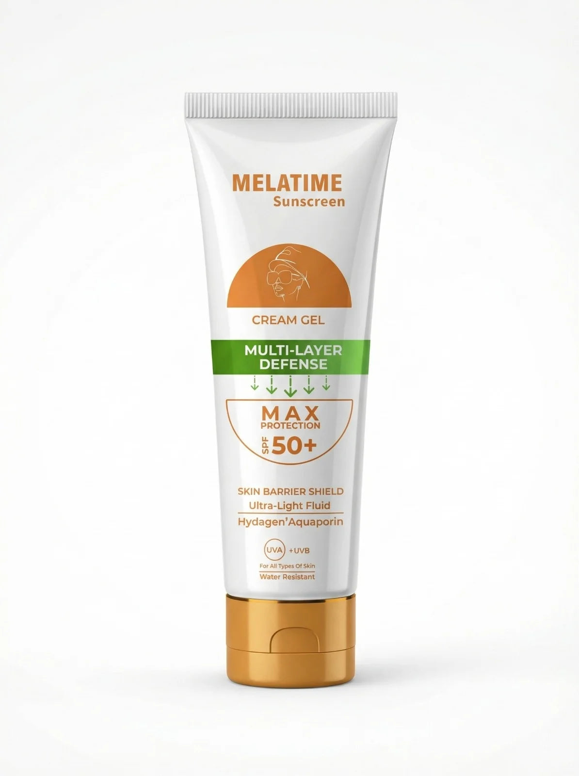 Melatime High-protection sunscreen CREAM GEL SPF 50+ 60Gm