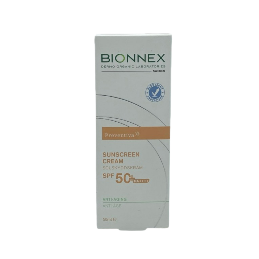 Bionnex Preventiva Sunscreen Cream Anti Aging SPF50+