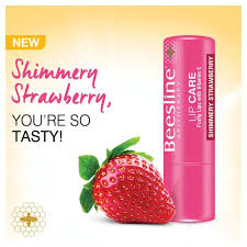 Beesline Lip Care - Shimmery Strawberry