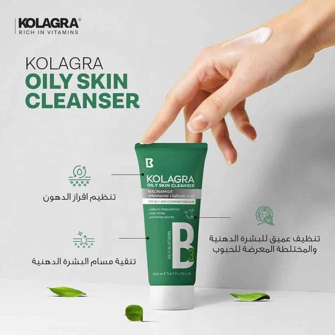 Kolagra Oily Skin Cleanser 200 ml