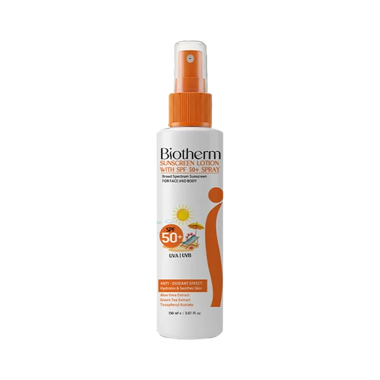 BIOTHERM SUNSCREEN LOTION SPF 50+ SPRAY 150 ML