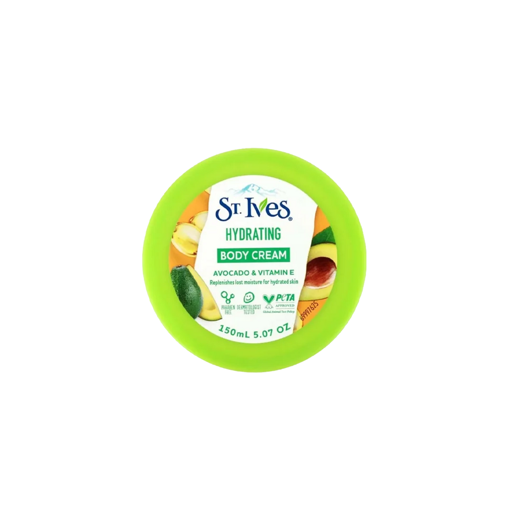 St Ives Hydrating Body Cream with Avocado & Vitamin E