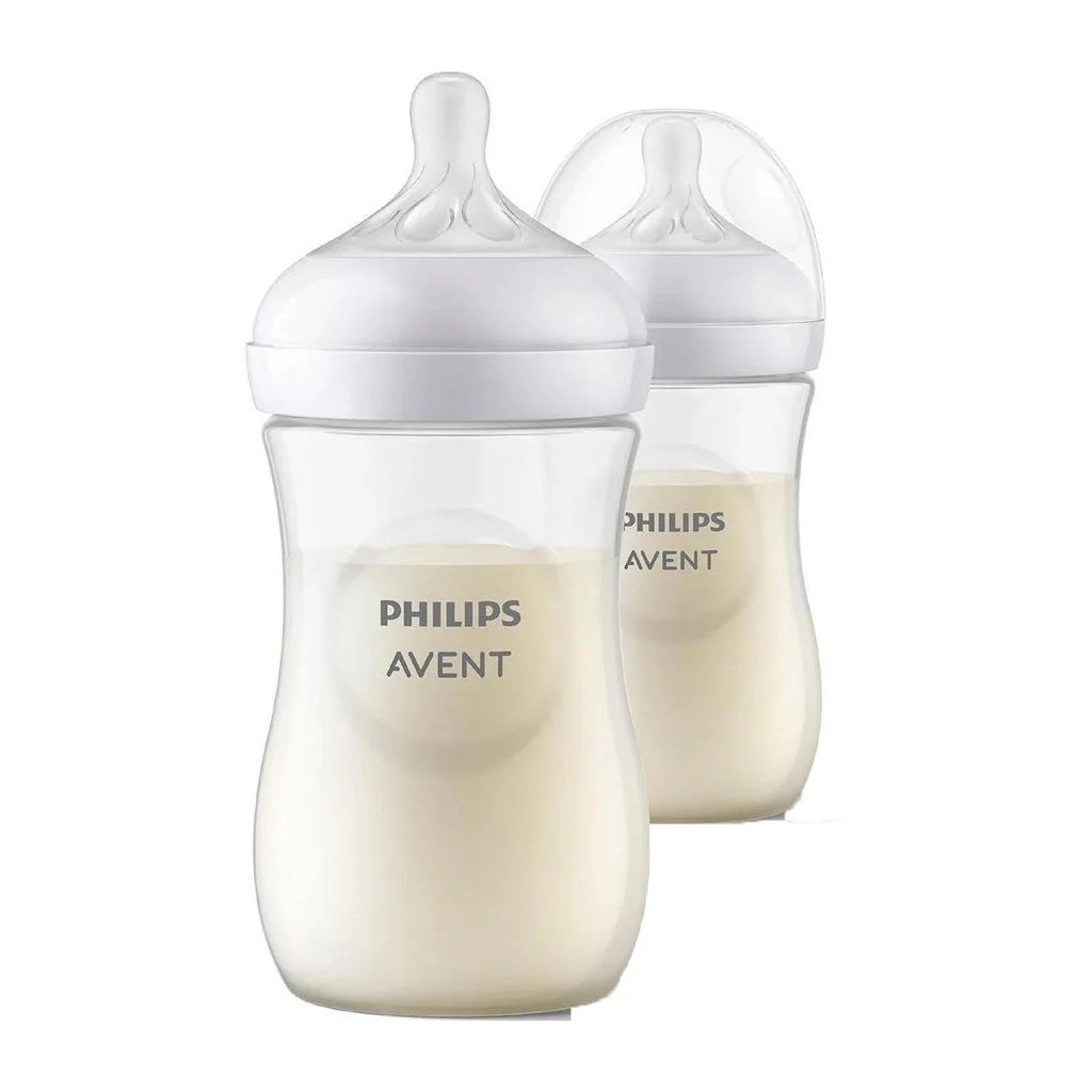 Avent Natural Response Baby Bottle 3-6m Bottles - 260ml