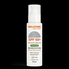 Melatime sunscreen SPF 50+ (Advanced Lightening formula )