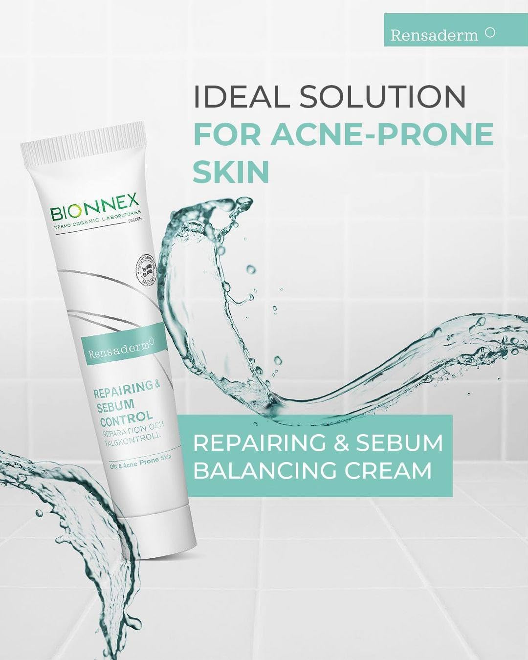 Bionnex Rensaderm Repairing & Sebum Control Cream For Oily & Acne-Prone Skin