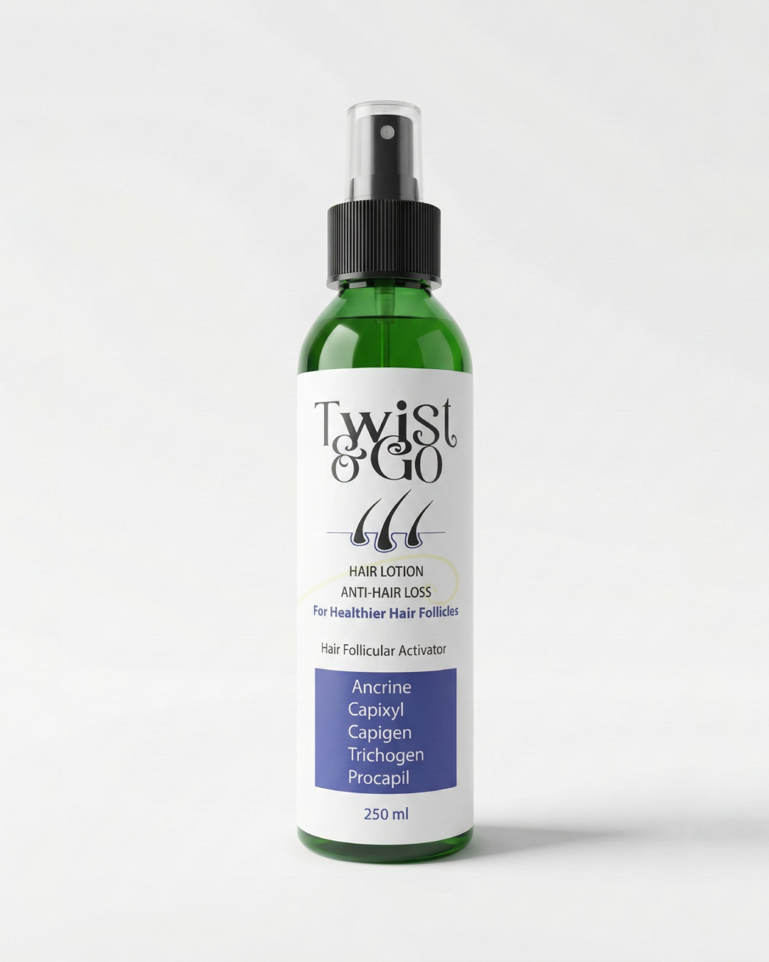 TWIST & GO ANTI HAIR LOSS LOTION 250ML  لوشن علاج تساقط الشعر