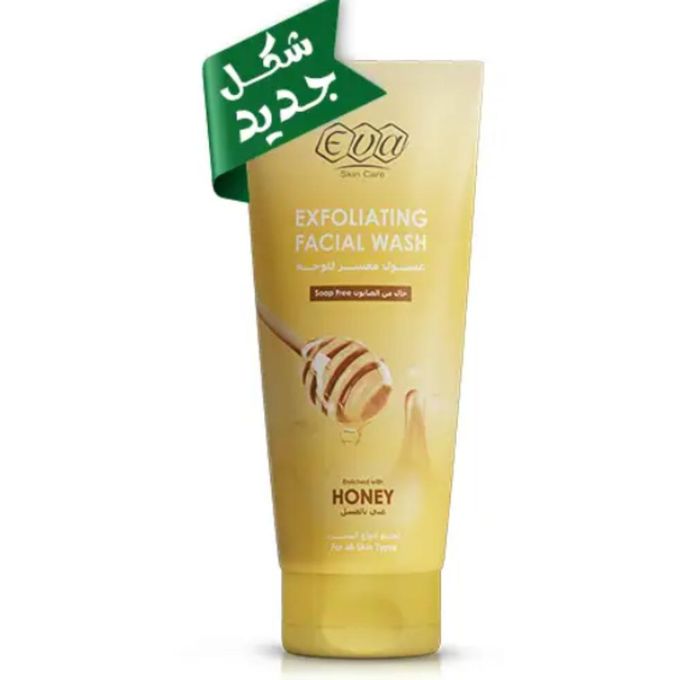 Eva Facial Wash Enriched With Honey For All Skin Types 150 Ml