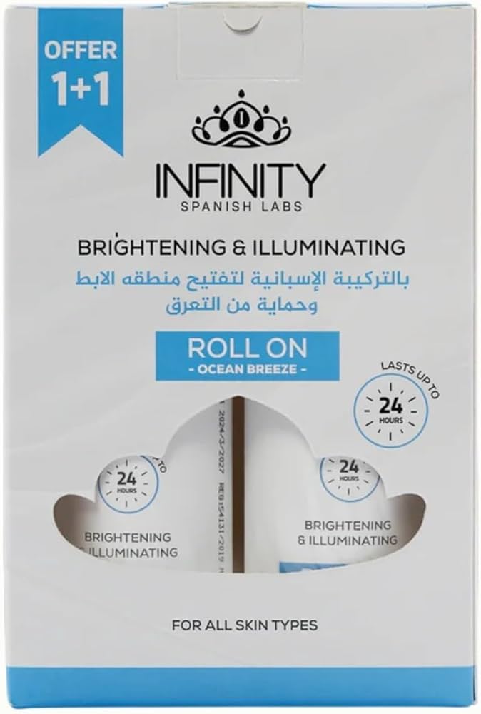 Infinity Whitening Roll On - Ocean Breeze Promo Pack