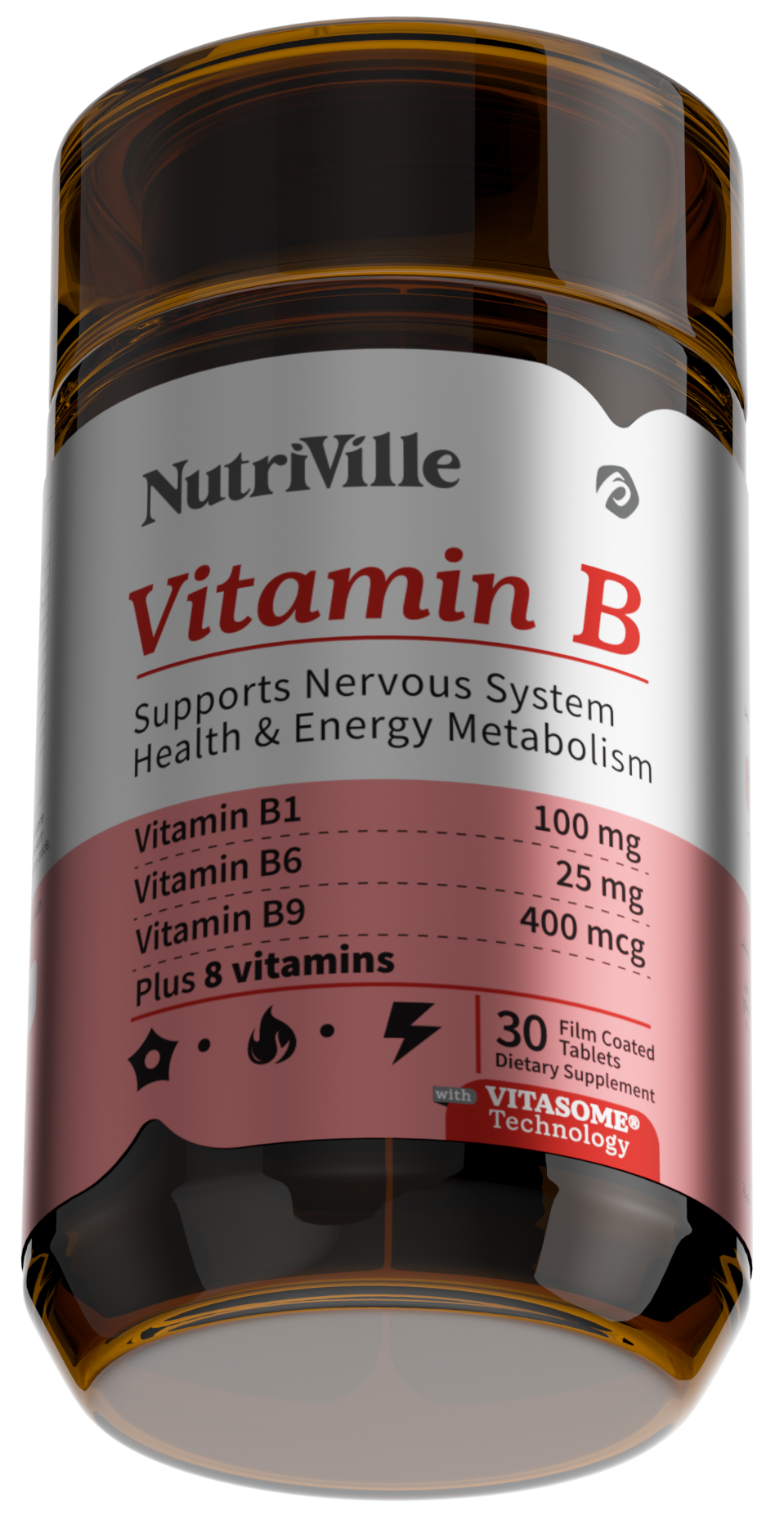 Nutriville B-Complex 30 Tablets