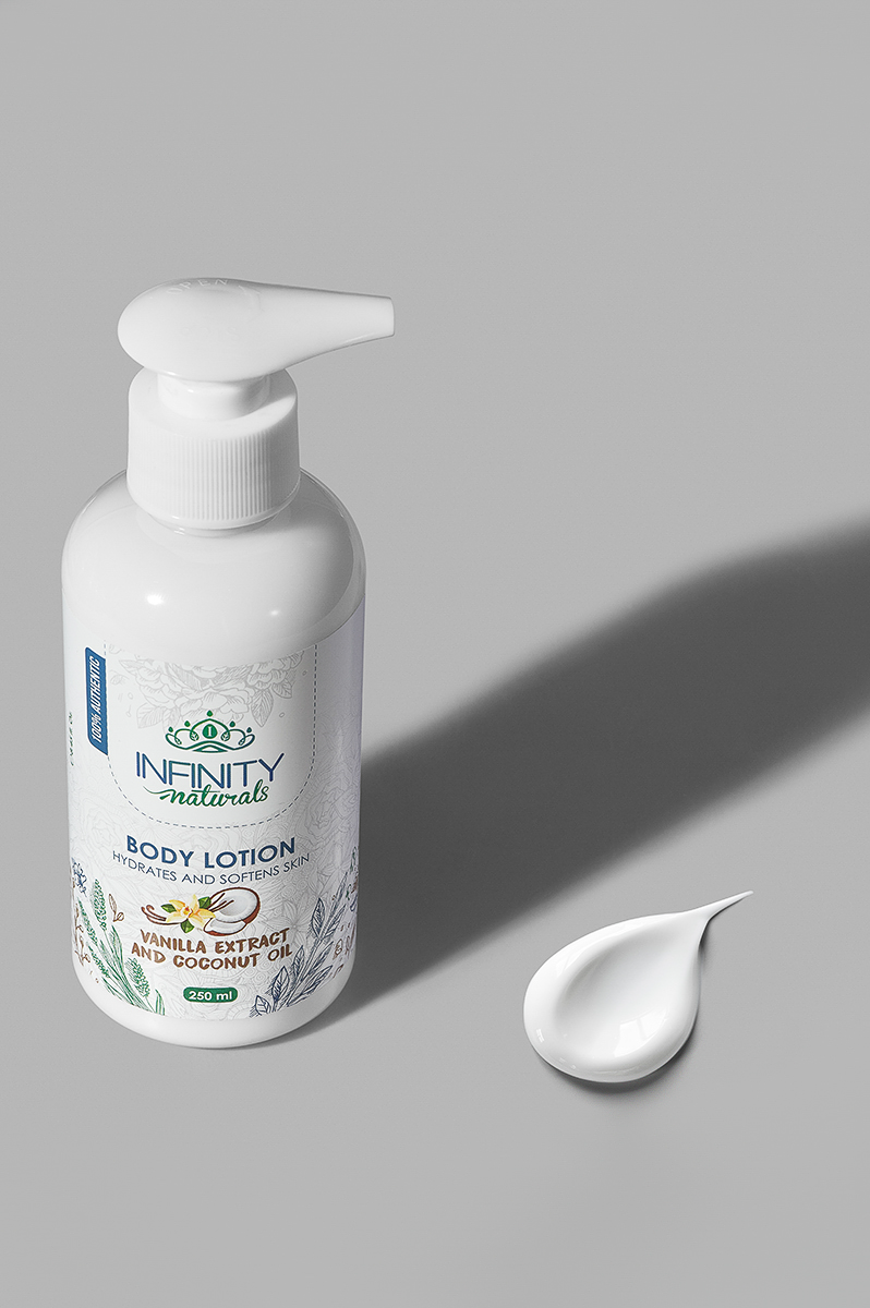 Infinity Body Lotion Vanilla Extract & Coconut oil 200ml
