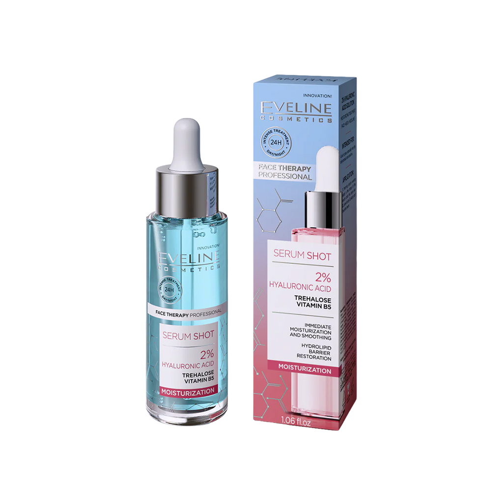 Eveline Serum Shot 2% Hyaluronic Moisturization Serum