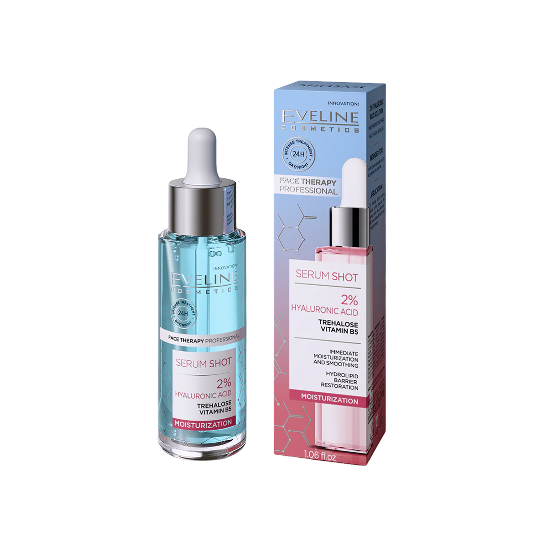 Eveline Serum Shot 2% Hyaluronic Moisturization Serum