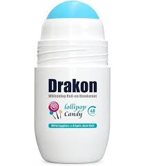 Drakon® promopack Drakon whitening Roll on Pink Bubble + Lollipop candy Free