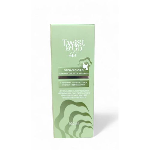 TWIST & GO ORGANIC OILS HAIR GROWTH & VOLUME 100ML