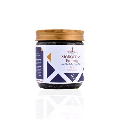 Africana Moroccan Bath Soap – Blue Indigo
