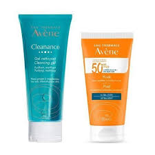 AVENE CLEANANCE FLUIDE ULTRA LIGHT+CLEANSIN GEL1+1