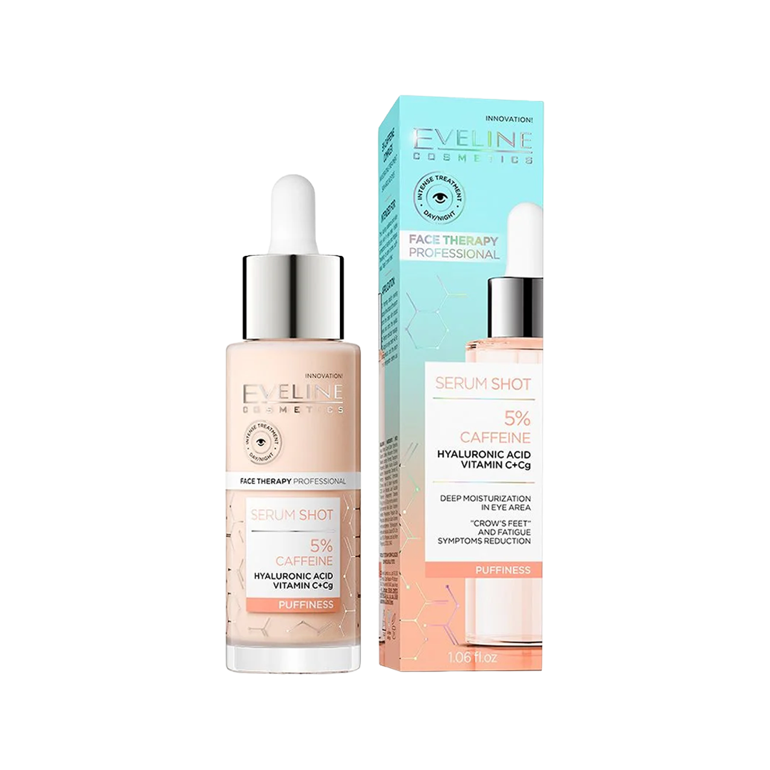 Eveline Serum Shot 5% Caffeine Puffiness Serum