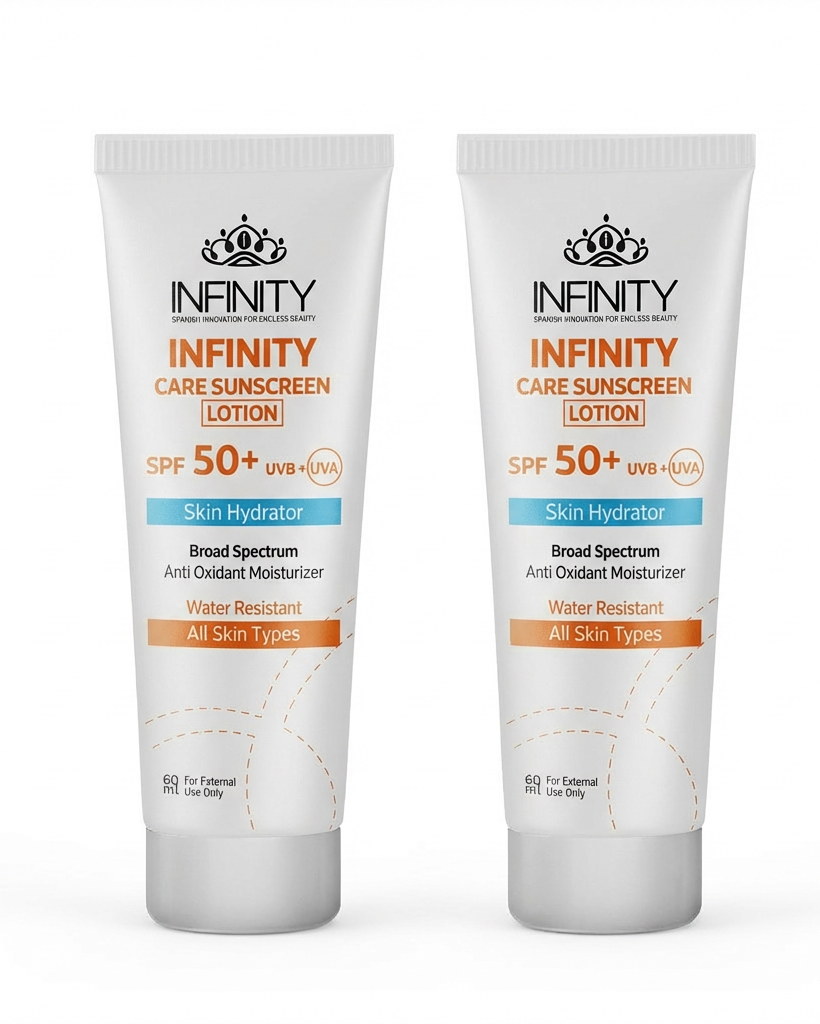 INFINITY CARE LOTION SKIN HYDRATOR SPF50 1+1 FREE