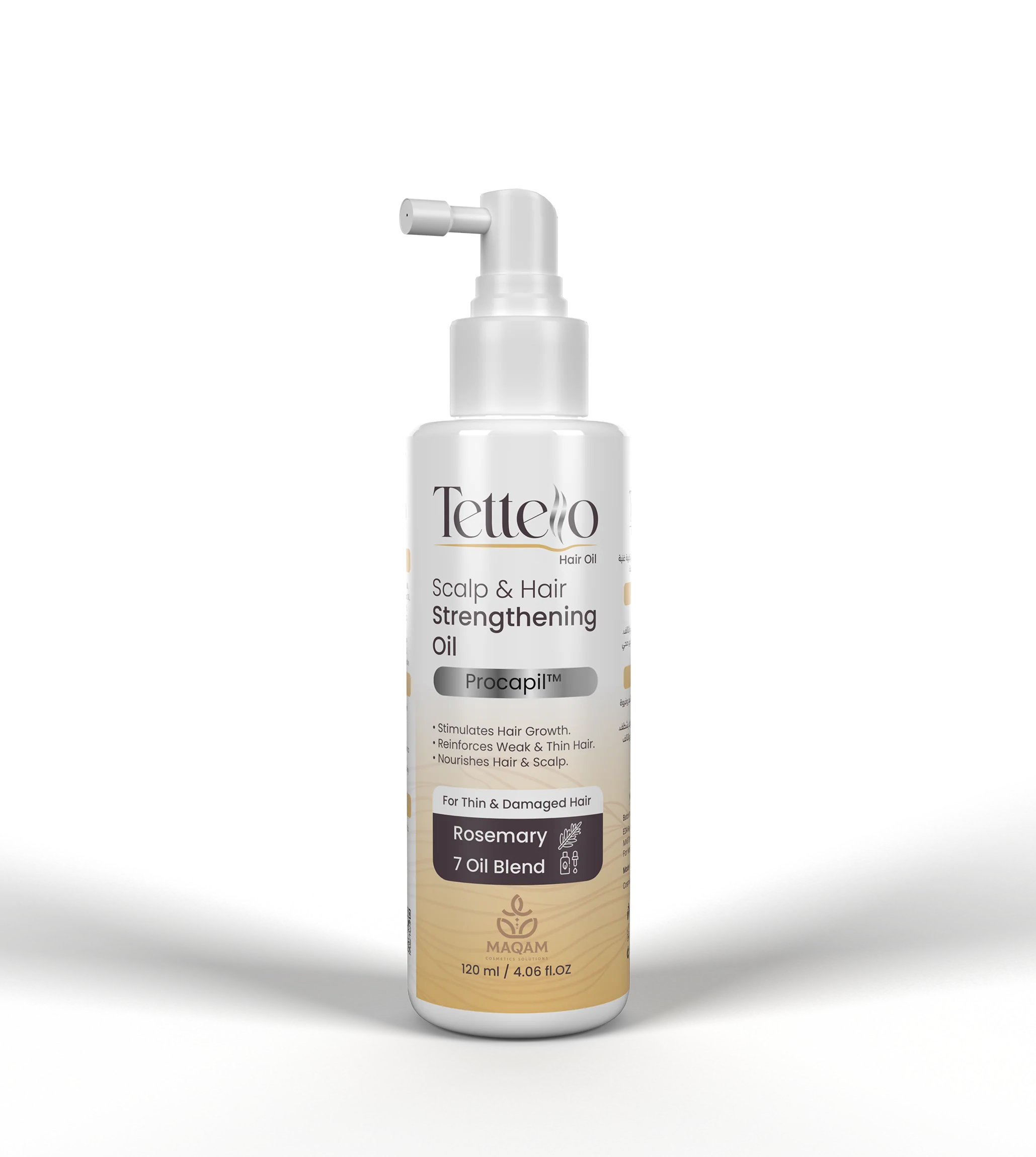 Tettello Scalp & Hair Strengthening Oil (120 ml)
