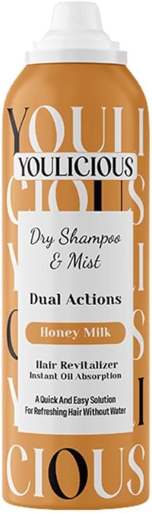 YOULICIOUS DRY SHAMPOO & MIST HONEY MILK