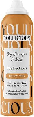 YOULICIOUS DRY SHAMPOO & MIST HONEY MILK