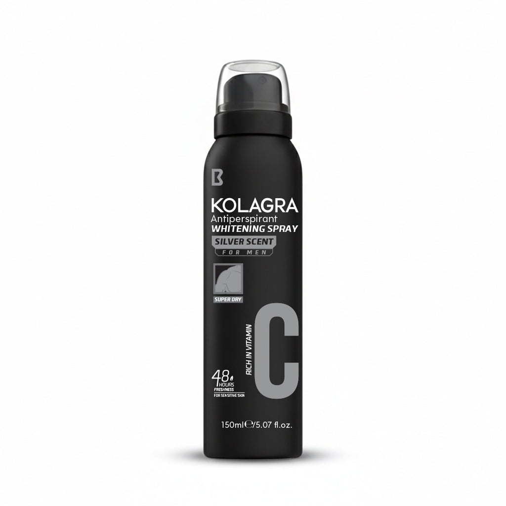 Kolagra Antiperspirant WHITENING SPRAY For Men-150ml