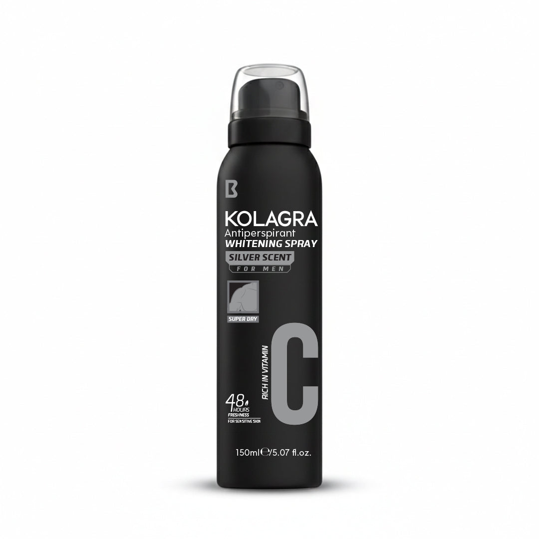 Kolagra Antiperspirant WHITENING SPRAY For Men-150ml
