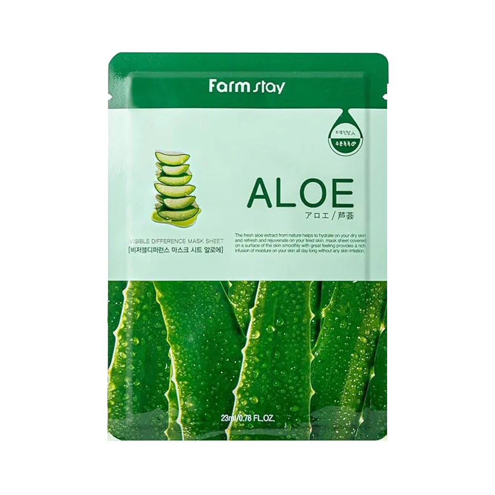 Farm Stay Visible Difference Mask Sheet Aloe