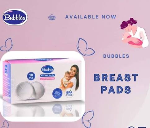 BUBBLES BREAST PADS 10 PCS وثائد ثدي