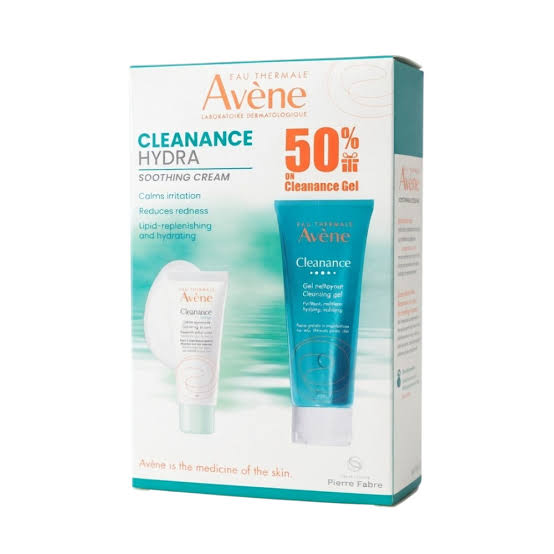 AVENE CLEANANCE GEL + CLEANANCE HYDRA CREAM 1+1