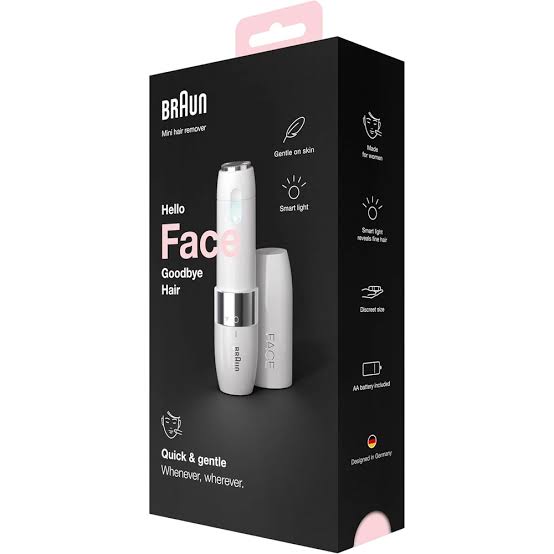 ماكينه لازاله شعر الوجه BRAUN HELLO FACE FS 1000