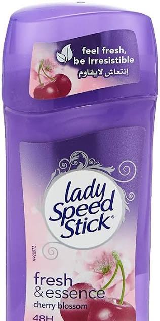 Lady Speed Stick Cherry Blossom Fresh & Essence Deodorant Stick - 65gm