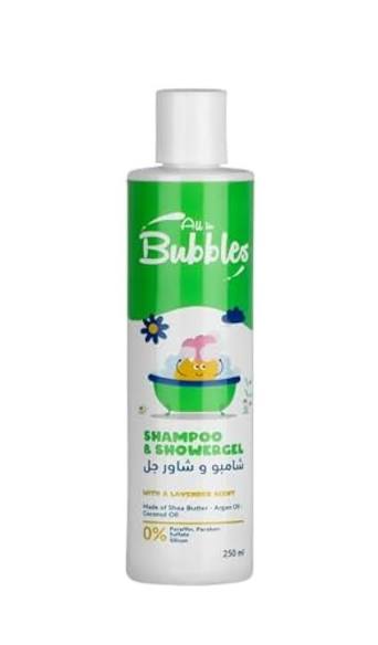 BUBBLES BATH&SHAMPOO 250 ML