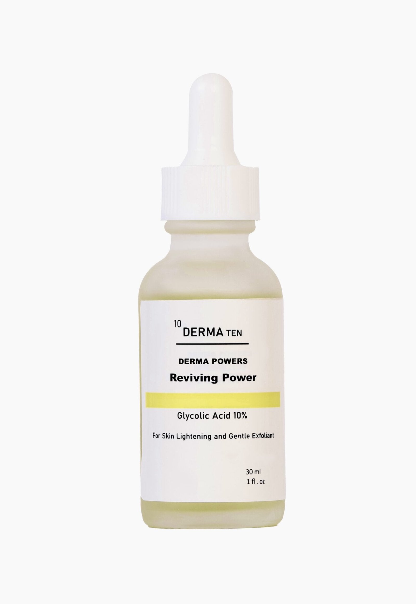 Derma10 Reviving Power serum (Glycolic acid 10%)